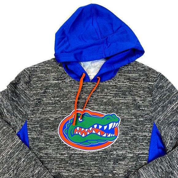 Men's Fanatics Florida Gators Sweatshirt Hoodie - Gray & Blue - L - Picture 2 of 5